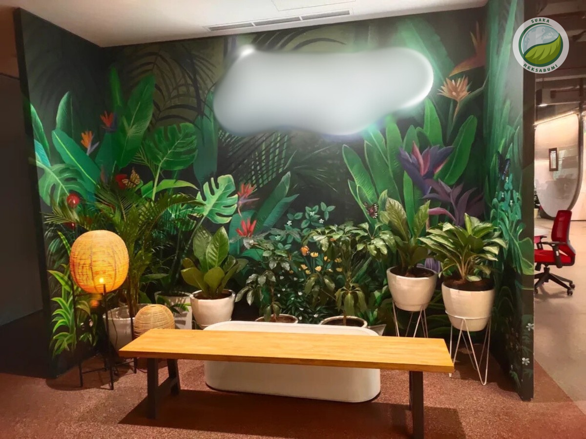 jasa desain dan instalasi tanaman hias desain indoor